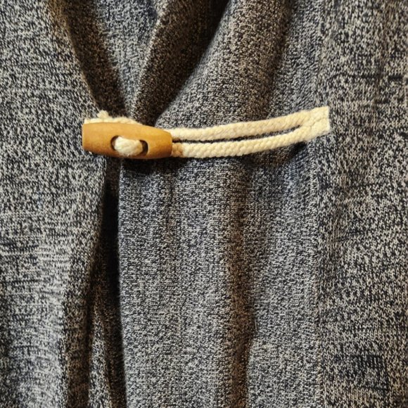 Topman Hooded Sweater with Horn Toggle Buttons (Large) - Picture 4 of 6